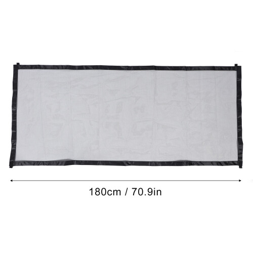 Barrière de sécurité pour animaux en maille, 180 cm, pliable, en polyester 1