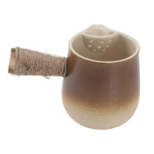 Keramik-Teekanne 16,0 oz, 17x10 cm, Natur