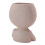 Maceta con rostro - Resina - 520,00 g - Orificio de drenaje 9