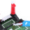 Football de table interactif en plastique 2 balles 8
