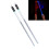LED-Drumsticks 150 mAh 41,7 cm 15-Farben USB 1