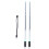 LED-Drumsticks 150 mAh 41,7 cm 15-Farben USB 3