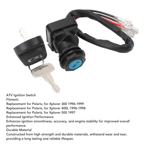 Interruptor de encendido de ATV de 4 pines para Xplorer 300/400L/500 2