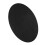 Placa ovalada universal de aluminio cepillada negra de 2.5 mm 11