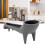 Imbuto d'acqua in silicone lungo per macchina da caffè, grigio scuro 13