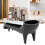 Langer Silikon-Wassertank-Trichter Schwarz 86.00g 14