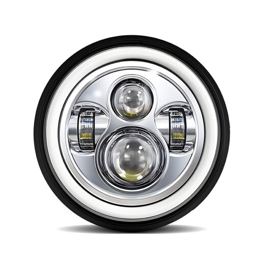 7 Zoll LED-Scheinwerfer 140 W 6000 K IP67 DRL/Blinker 2