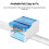 JH8207 125A 500V boîte transparente 85x65x44mm 7