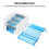 JH8207 125A 500V boîte transparente 85x65x44mm 4