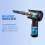 Duster électrique noir 6000 mAh 17,7  11,5  7,0 cm 4