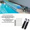 Poolabdeckungsrollenriemen 178 cm / 70,1 in PVC-Nylon 8