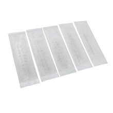100pcs Ear Acupuncture Stickers Clear Safe Acupressure Ear Patches Silver Bead