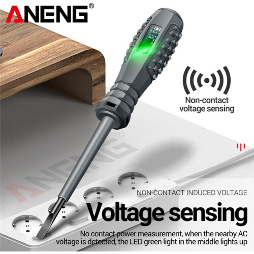 Household Screwdriver With Indicator, 2-Piece Multifunction Slotted Phillips, Touchless Induction Test, Pencil, Tools 1
