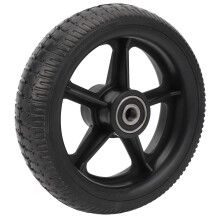 Hintere Radbaugruppe aus Gummi 165 mm 6,5 Zoll Scooter