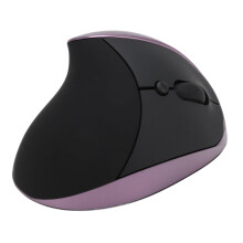 Mouse verticale per mano destra viola 650 mAh senza fili