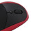 Mouse verticale rosso per mano destra 650 mAh 2,4 GHz 8
