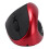 Mouse verticale rosso per mano destra 650 mAh 2,4 GHz 1