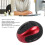 Mouse verticale rosso per mano destra 650 mAh 2,4 GHz 3