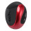 Mouse verticale rosso per mano destra 650 mAh 2,4 GHz 15