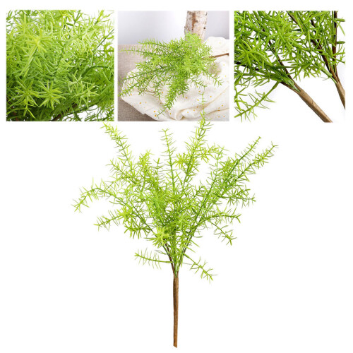 Decorazione per acquario con felce artificiale e alghe marine 47 cm x 28 cm