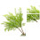 Decorazione per acquario con felce artificiale e alghe marine 47 cm x 28 cm 7