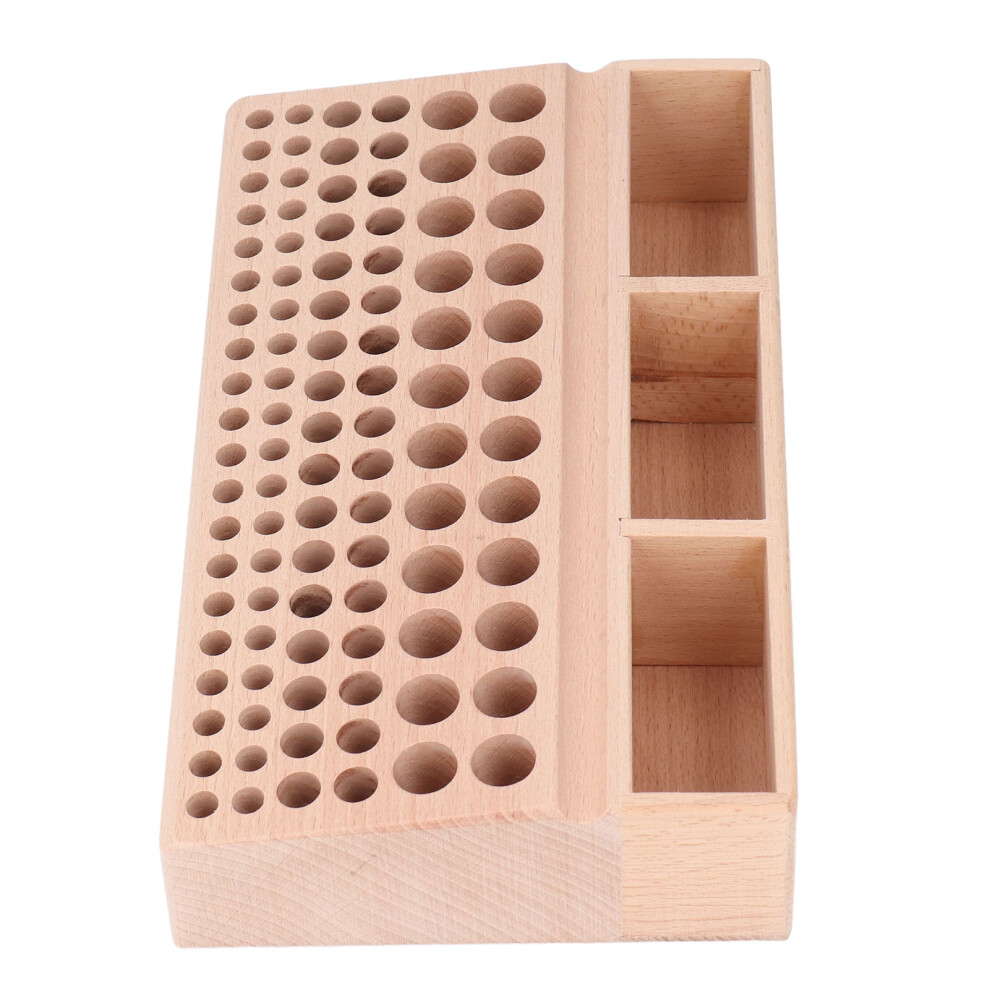 Large Capacity 98-Hole Leather Tool Rack With Slots For Organization 6911335470946