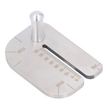 Placa de cosido para cuero - Punzón de acero inoxidable