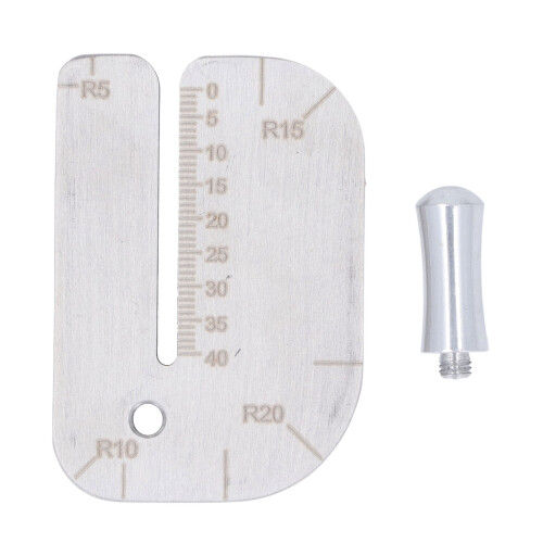 Placa de cosido para cuero - Punzón de acero inoxidable 1