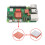 Pi5 Kupfer-CPU-Kühlkörper 5er-Set, Kupferfarbe 5