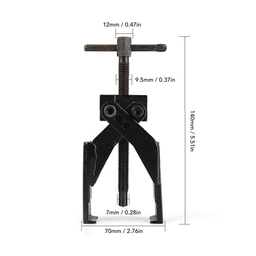2 Claws Puller Tool Spiral Thin Steel Separating Lifting Device 1