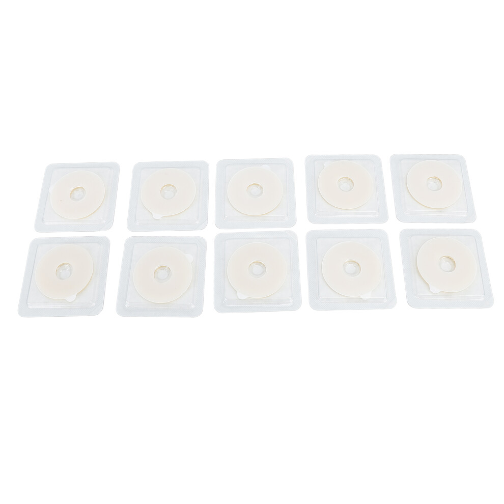 Extend Ostomy Bag Life: 10PCS Moldable Hydrocolloid Barrier Rings