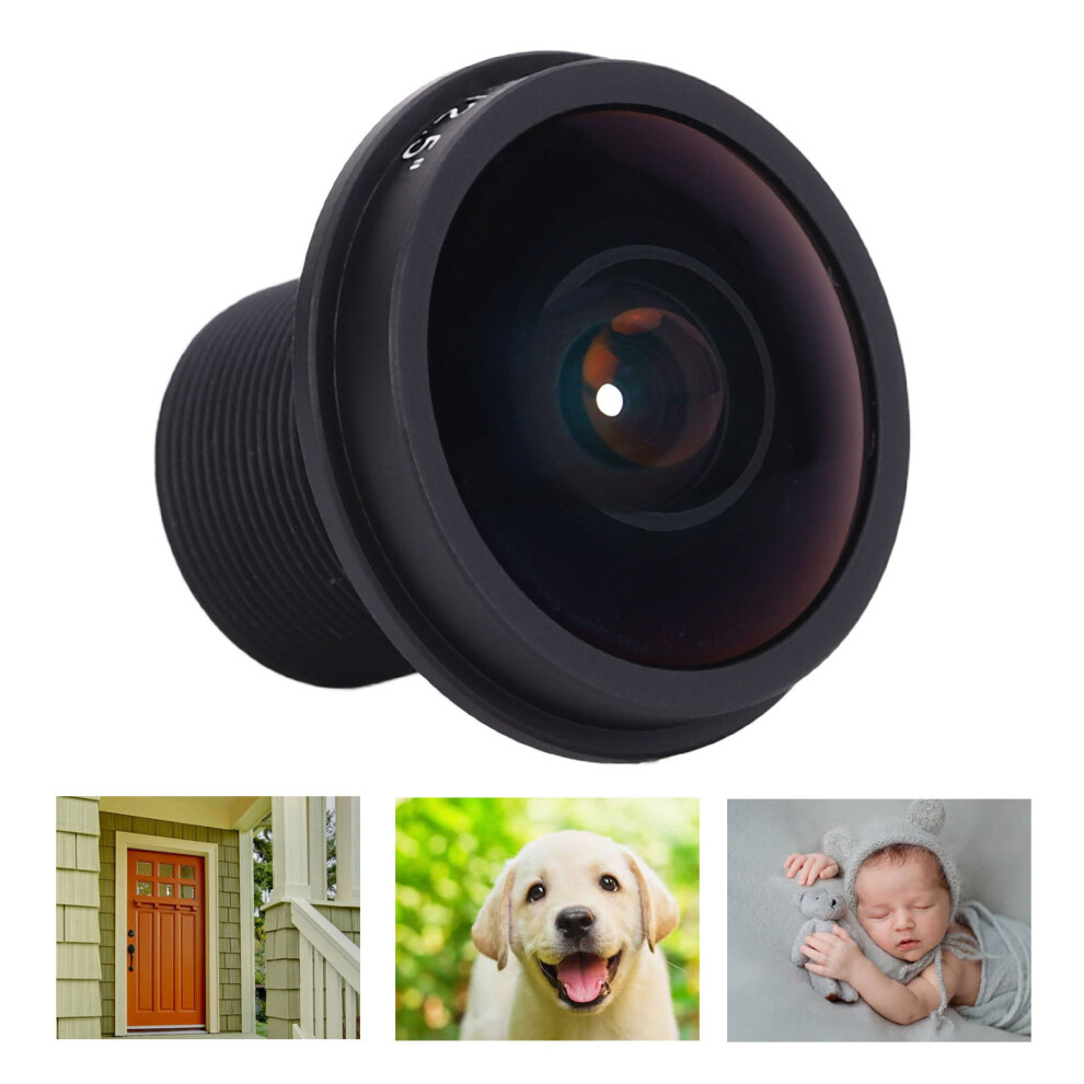 Panoramic 5Mp Fisheye Lens 1.8Mm F2.0 180 Degree Wide Angle M12 Interface 5031335474469