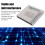 Alloggiamento ottico SATA trasparente da 12,7 mm Type-C USB3.0 4