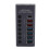 Hub USB 3.0 de 7 puertos de aluminio 5 Gbps PD 20 W enchufe UE 13