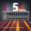 Hub USB 3.0 de 7 puertos de aluminio 5 Gbps PD 20 W enchufe UE 8