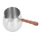 Olla mini para calentar leche de acero inoxidable 304 600 ml madera 1