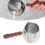 Mini-Milchwärmer-Topf 300ml Silber 304 Edelstahl 1