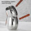 Mini-Milchwärmer-Topf 300ml Silber 304 Edelstahl 12
