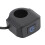 Interrupteur de guidon étanche 22 mm pour moto bleu 11