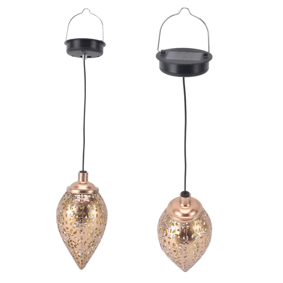 Solar Hanging Lantern LED 46cm Warm Light Garden Outdoor Patio-image-OPC-PJDSBZZ-NEW