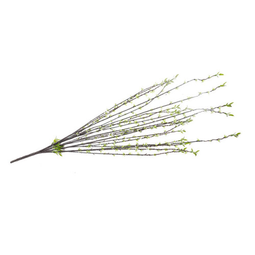 Branche de saule artificielle verte 90 cm 130 g