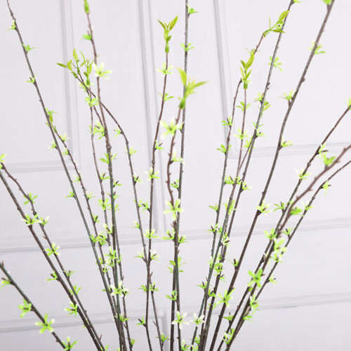 Branche de saule artificielle verte 90 cm 130 g 2