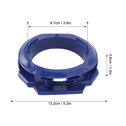 Protector de pie de PVC para piscina G3/G4 13,2cm/9,7cm 4,76oz 1