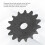 Reliable T8F 15T Engine Gear for Various Scooter Engine Models 43CC 3