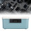 Verschließbare Truhe 9 L See-Blau 26,2x22x12,1 cm 5
