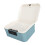 Verschließbare Truhe 9 L See-Blau 26,2x22x12,1 cm 15