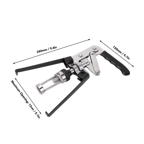 Compresseur de ressort de soupape - type presse, acier au carbone 1