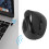 Mouse per mancini 650mAh 800/1200/1600 DPI Nero 15