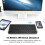 Tastiera wireless da 78 tasti 2xAAA nera Bluetooth 5