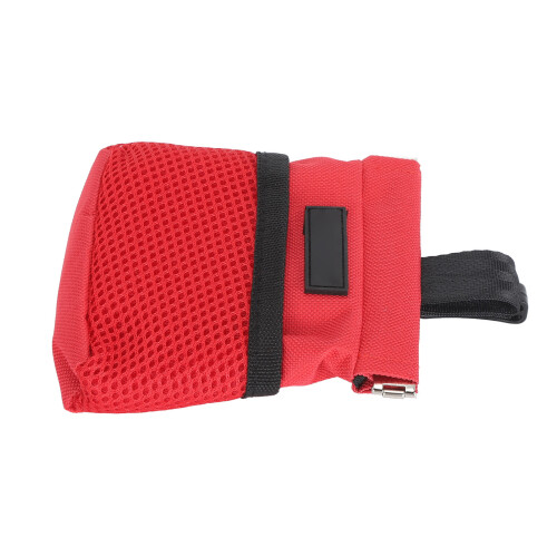 Hundeleckerli-Gürteltasche-Multifunktion,12x11x5cm Rot